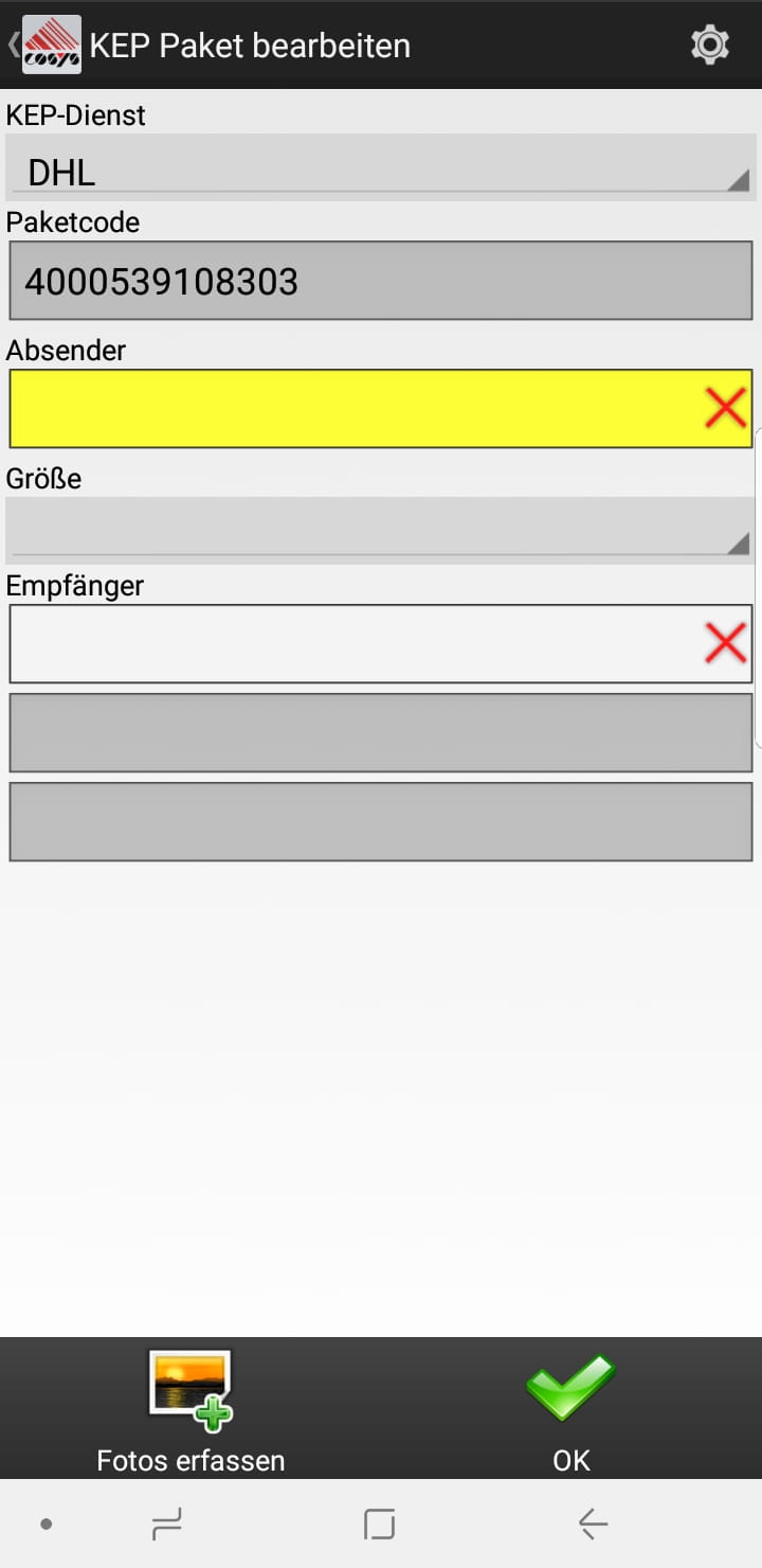 Goods Receipt Article Overview Android Software by COSYS Goods Receipt Article Overview Android Software by COSYS