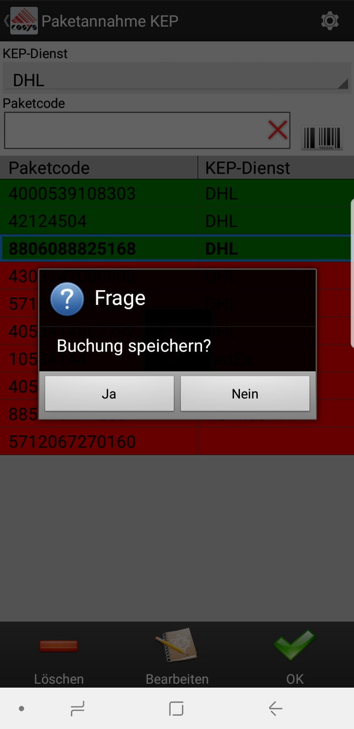 Goods Receipt Article Overview Android Software by COSYS Goods Receipt Article Overview Android Software by COSYS