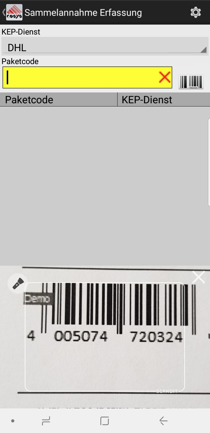 Goods Receipt Article Overview Android Software by COSYS Goods Receipt Article Overview Android Software by COSYS