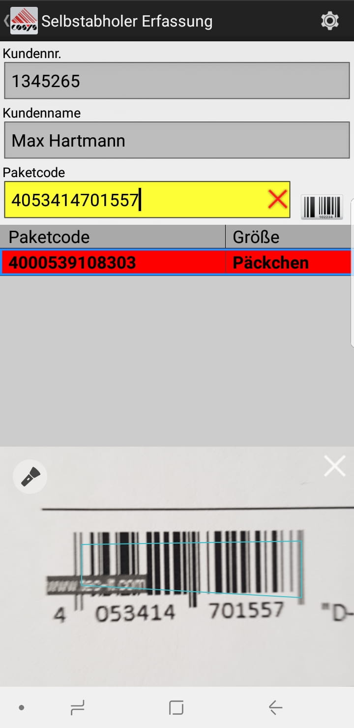 Goods Receipt Article Overview Android Software by COSYS Goods Receipt Article Overview Android Software by COSYS