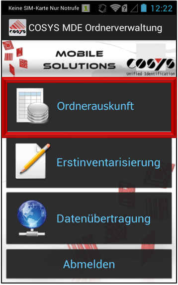 Folder search document management Folder search document management